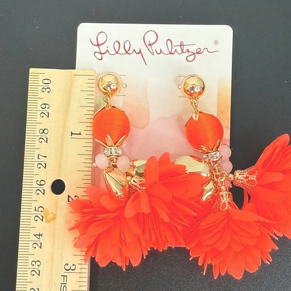 Lilly Pulitzer - Full Bloom Atatement Earrings - Picture 4 of 5